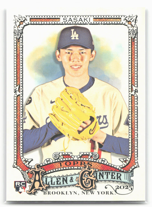 2025 Topps Allen & Ginter #92 Roki Sasaki