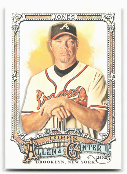 2025 Topps Allen & Ginter #36 Chipper Jones