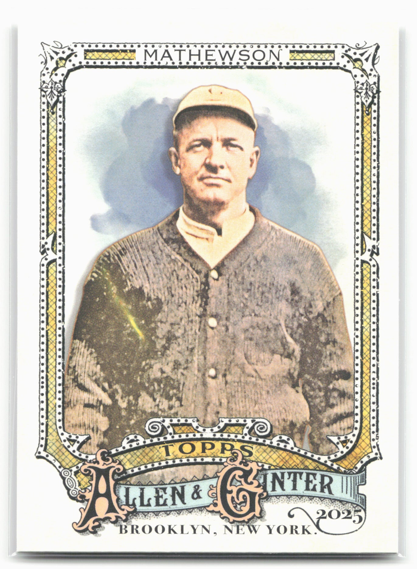 2025 Topps Allen & Ginter #7 Christy Mathewson