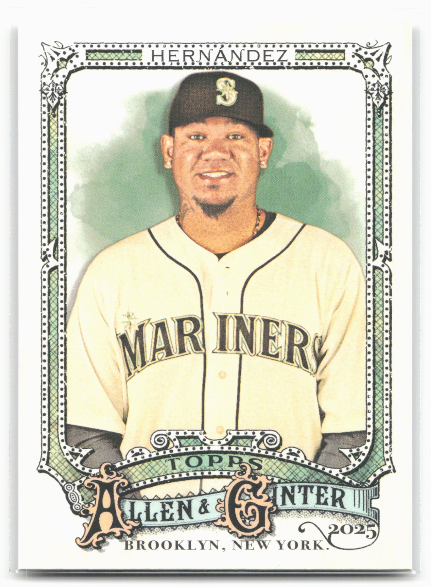2025 Topps Allen & Ginter #171 Félix Hernández