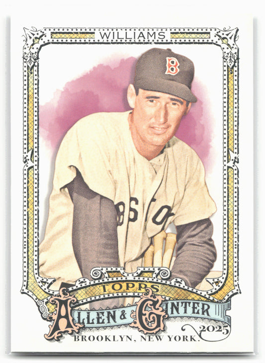2025 Topps Allen & Ginter #48 Ted Williams