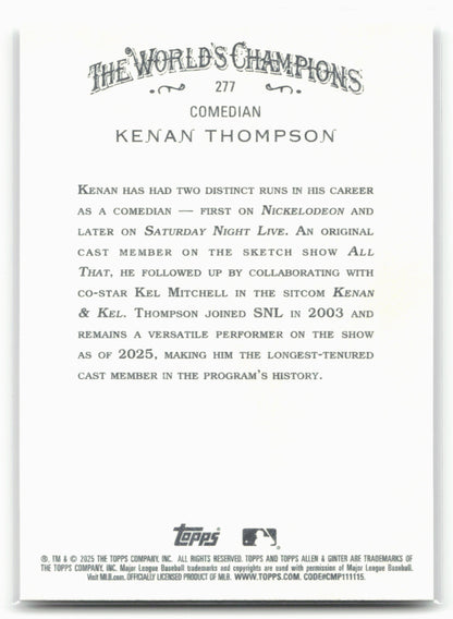 2025 Topps Allen & Ginter #277 Kenan Thompson