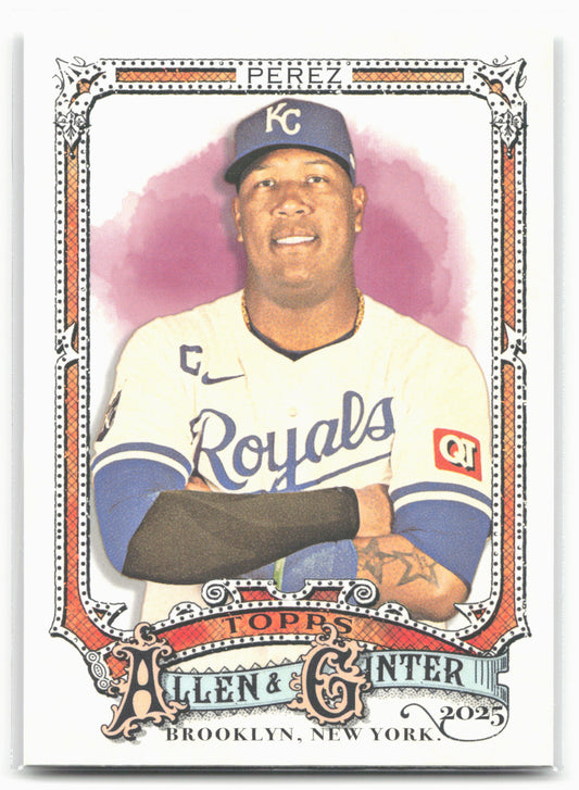 2025 Topps Allen & Ginter #165 Salvador Perez