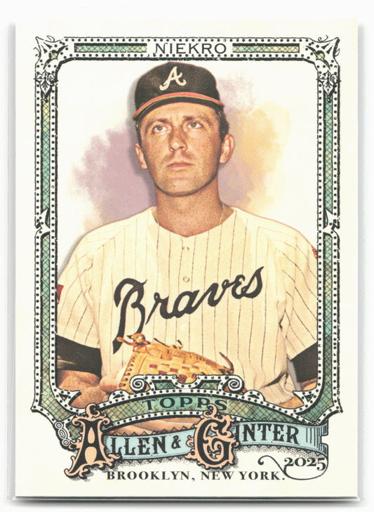 2025 Topps Allen & Ginter #312 Phil Niekro