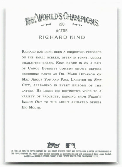 2025 Topps Allen & Ginter #293 Richard Kind