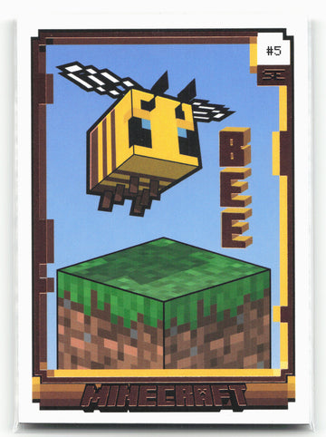 
2025 Panini Minecraft 15th Anniversary #5 Bee 252/325