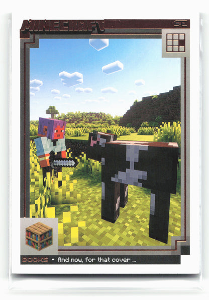 2025 Panini Minecraft 15th Anniversary #105 Books 054/325