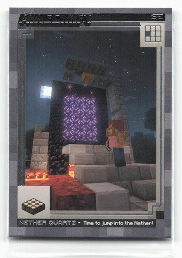 
2025 Panini Minecraft 15th Anniversary #130 Nether Quartz 124/199
