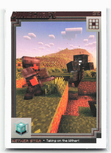 
2025 Panini Minecraft 15th Anniversary #77 Nether Star 262/325