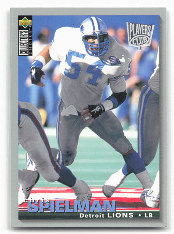 1995 Collector's Choice #184 Chris Spielman Player's Club