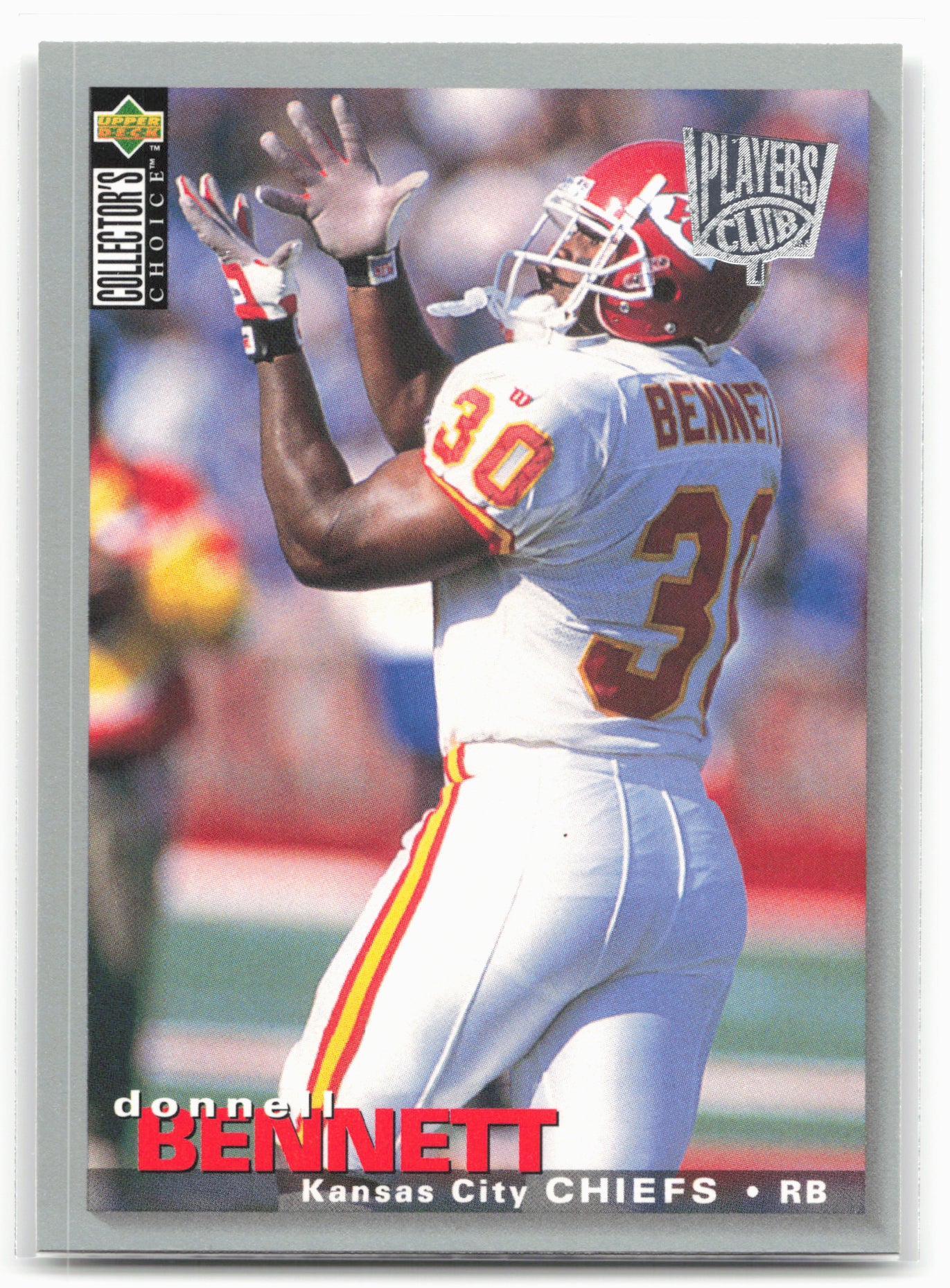 1995 Collector's Choice #257 Donnell Bennett Player's Club