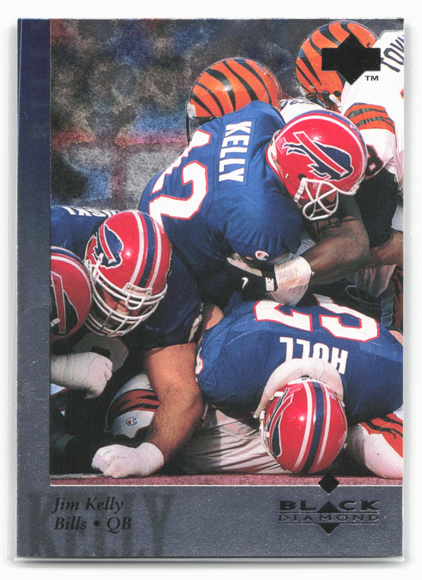 1997 Upper Deck Black Diamond #40 Jim Kelly