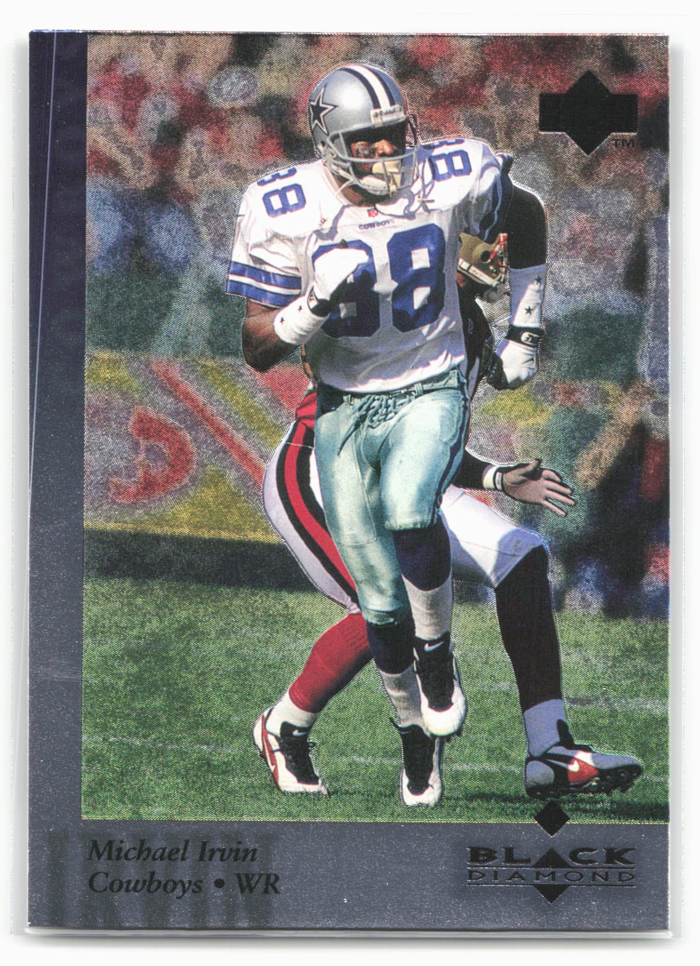 1997 Upper Deck Black Diamond #56 Michael Irvin