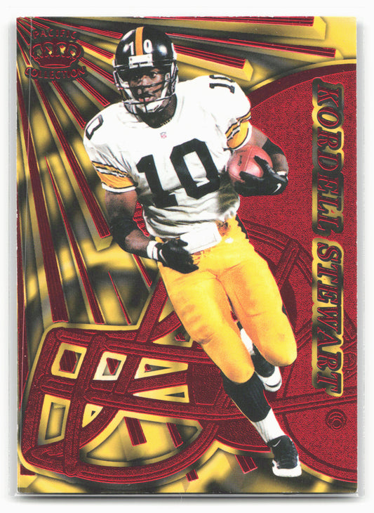 1997 Pacific Dynagon Prism #116 Kordell Stewart Red