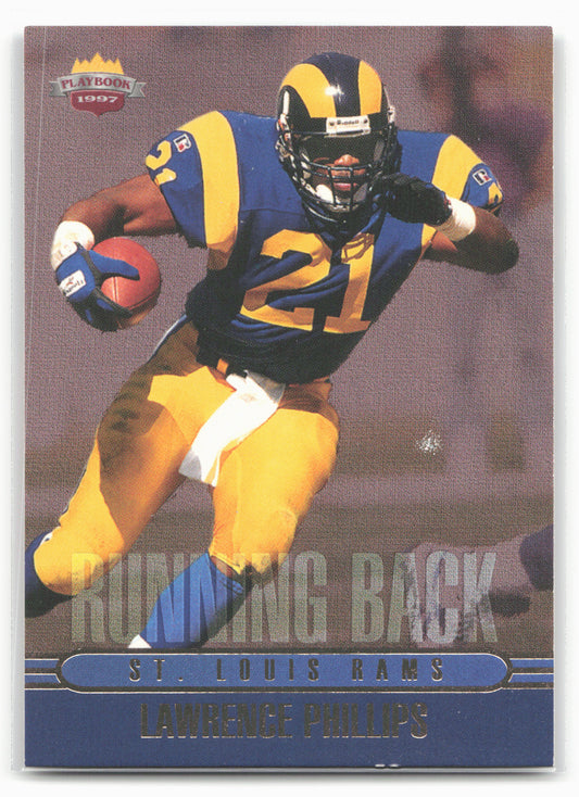 1997 Score Board Playbook #55 Lawrence Phillips