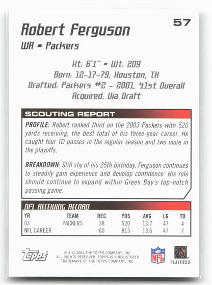 2004 Topps Draft Picks & Prospects #57 Robert Ferguson Chrome