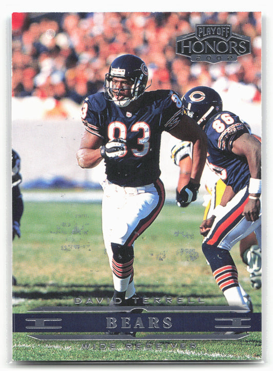 2002 Playoff Honors #15 David Terrell