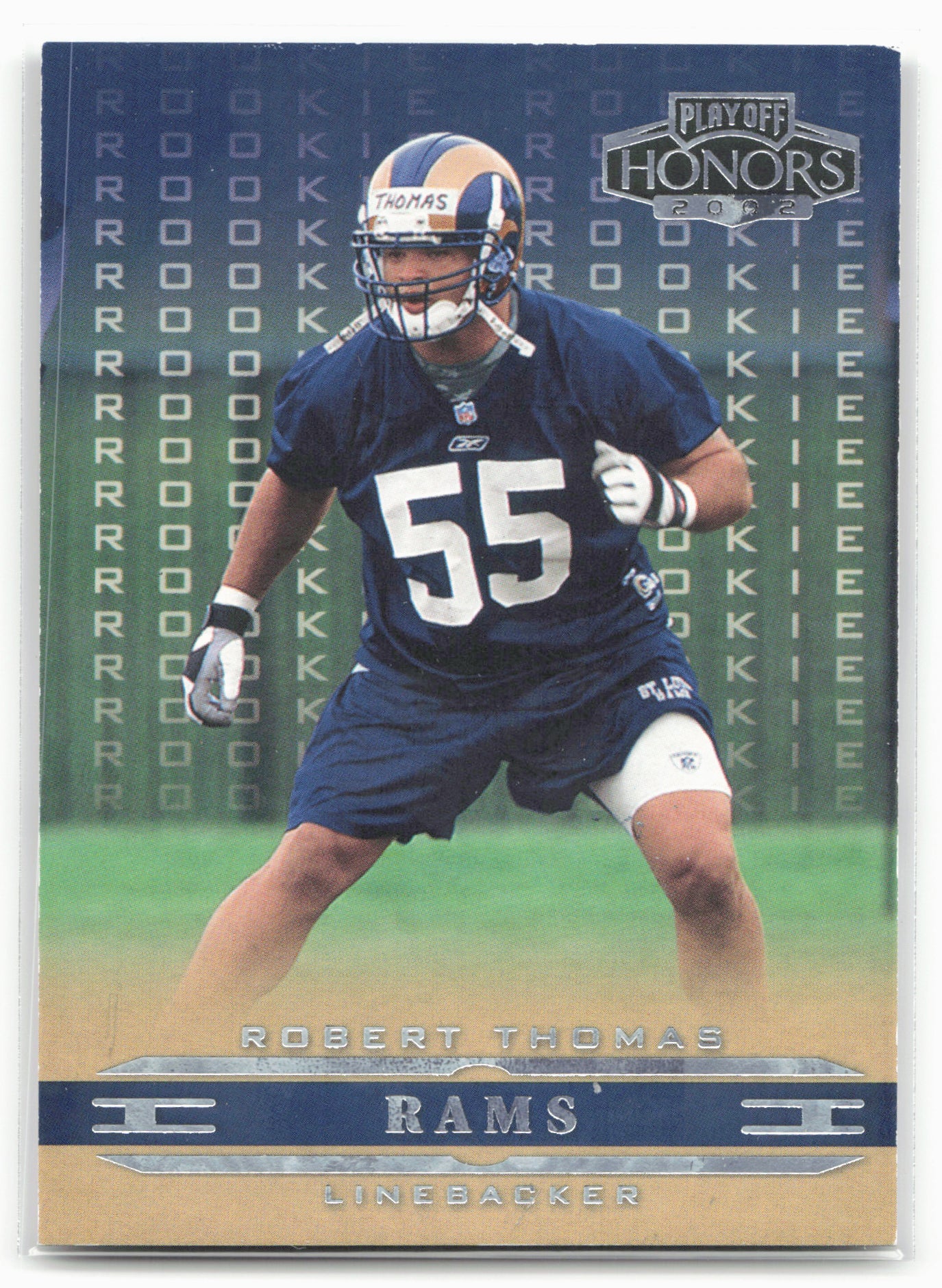 2002 Playoff Honors #187 Robert Thomas #/1000