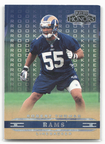 2002 Playoff Honors #187 Robert Thomas #/1000