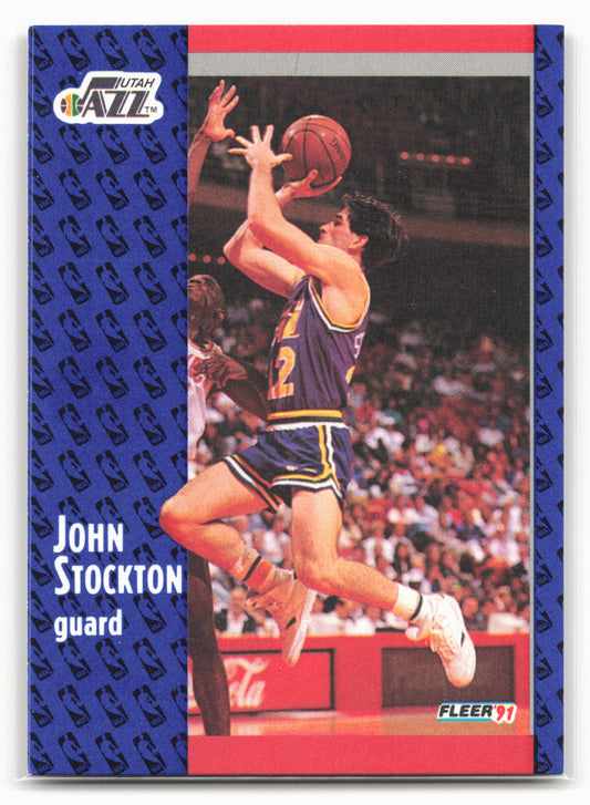 1991-92 Fleer #203 John Stockton