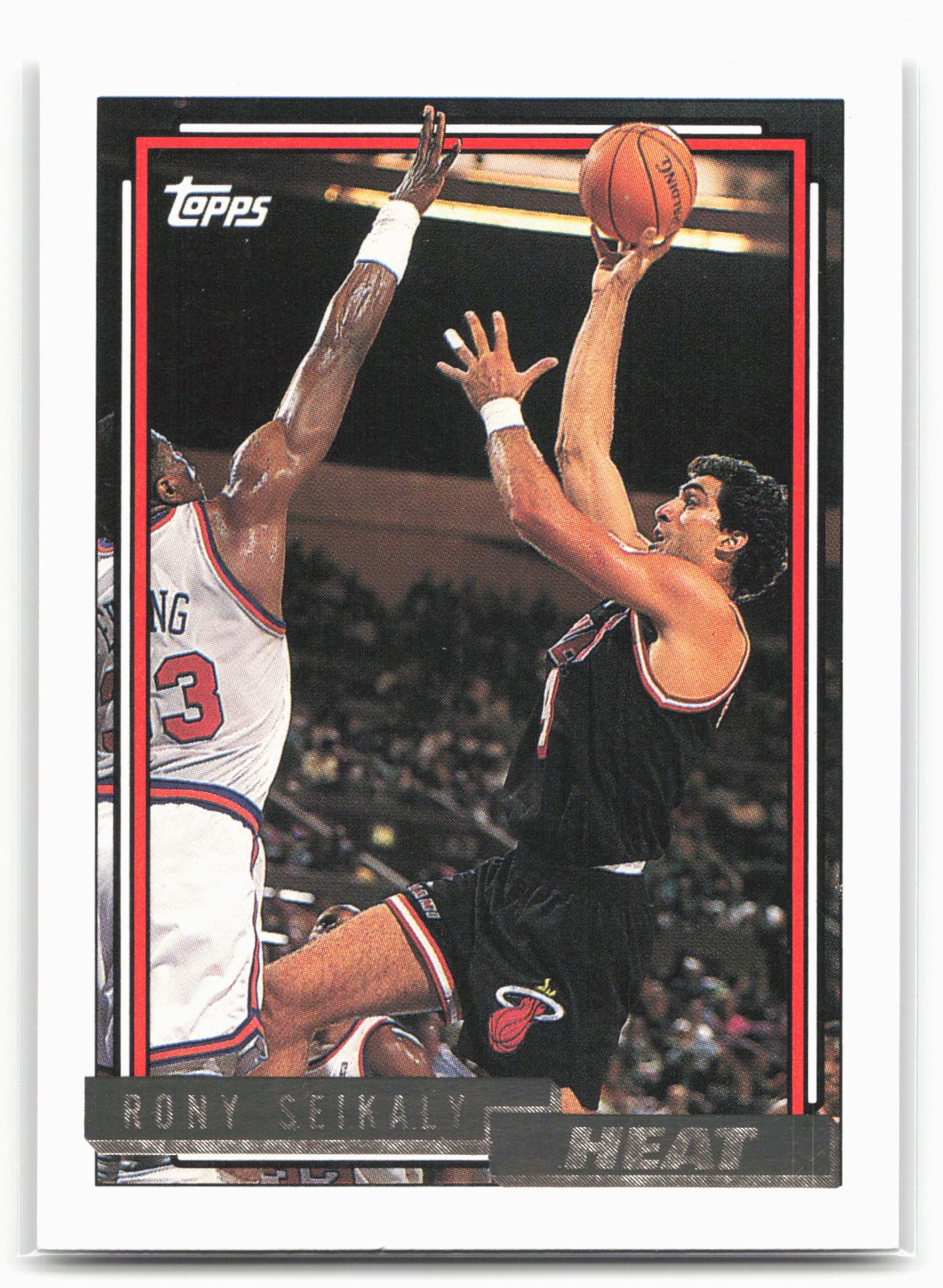 1992-93 Topps #92 Rony Seikaly Gold