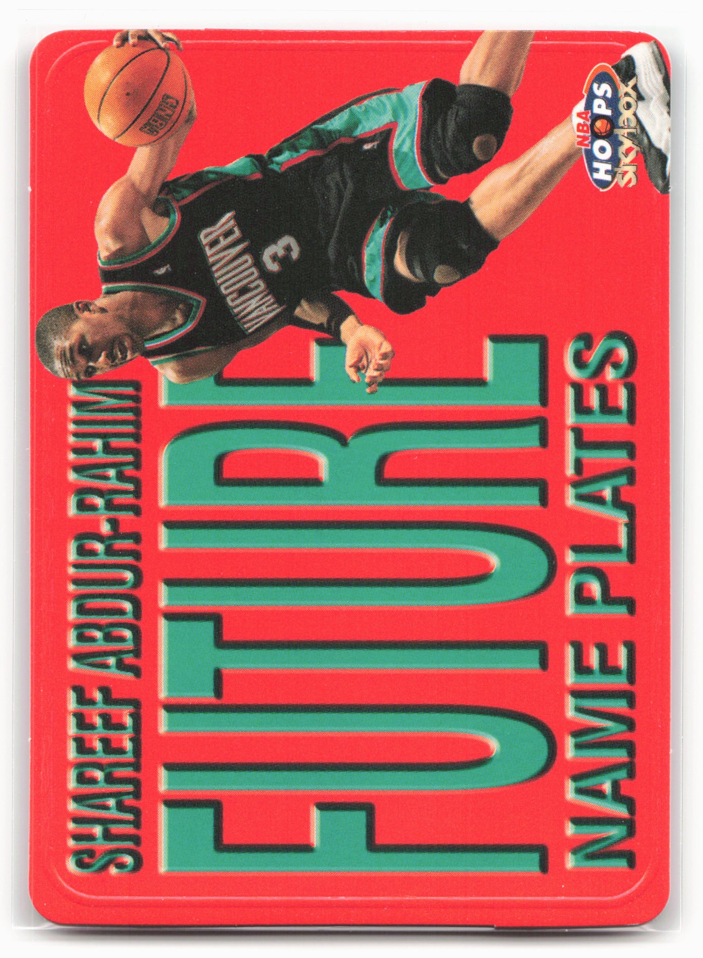 1999-00 Hoops #1NP Shareef Abdur-Rahim Name Plates