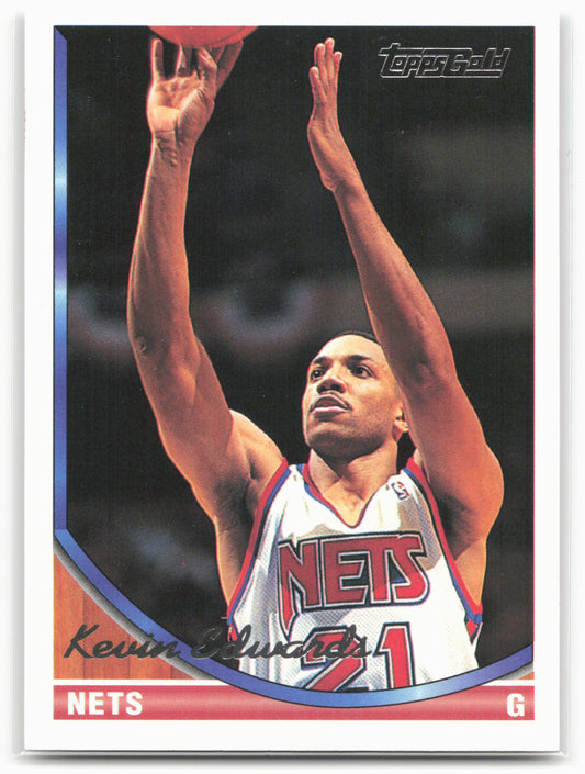1993-94 Topps #258 Kevin Edwards Gold