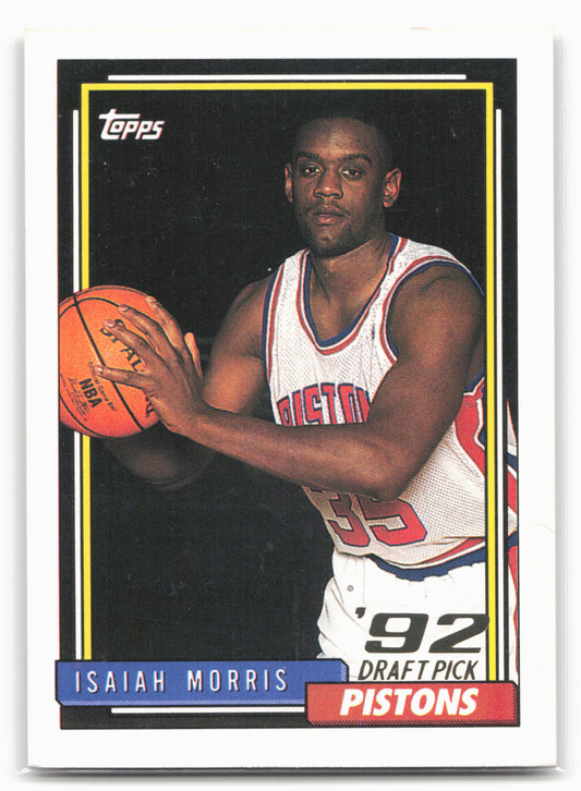 1992-93 Topps #386 Isaiah Morris