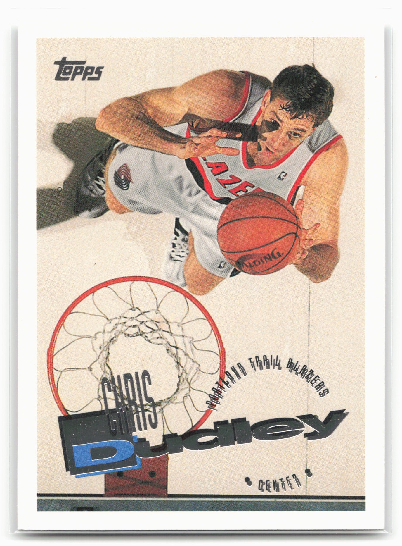1995-96 Topps #73 Chris Dudley
