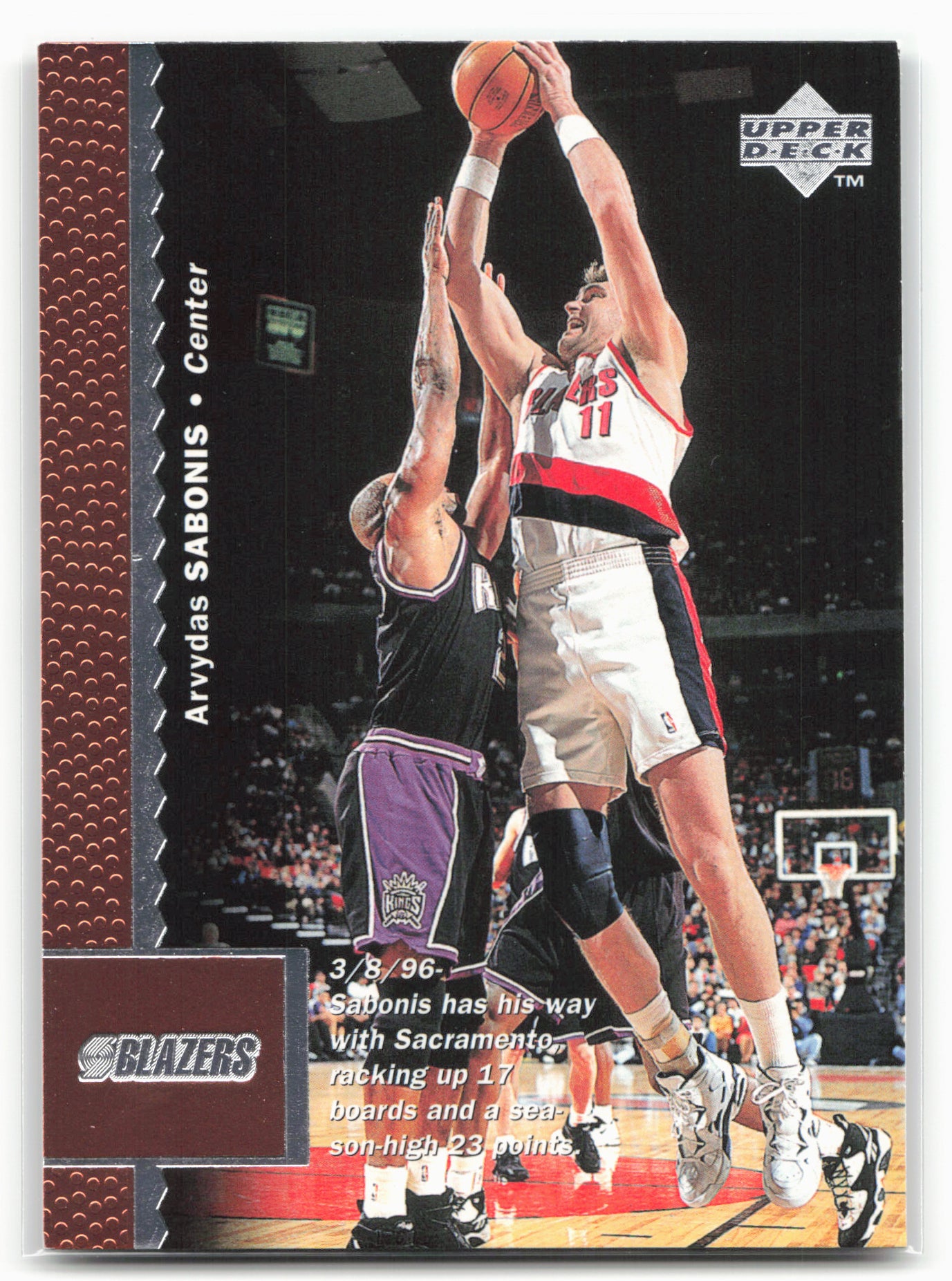 1996-97 Upper Deck #101 Arvydas Sabonis