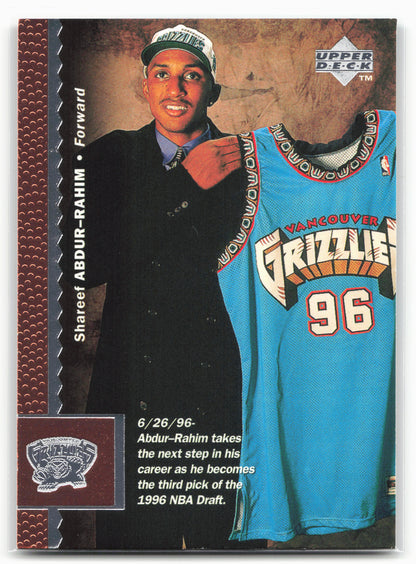 1996-97 Upper Deck #129 Shareef Abdur-Rahim