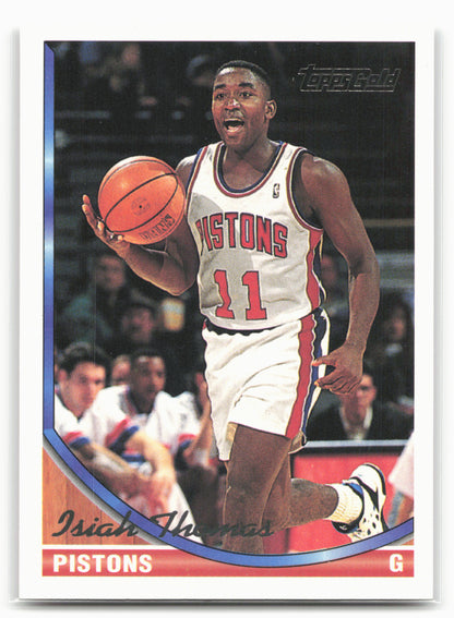 1993-94 Topps #311 Isiah Thomas Gold