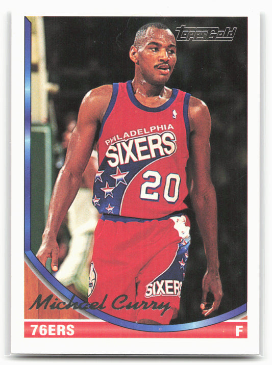 1993-94 Topps #286 Michael Curry Gold
