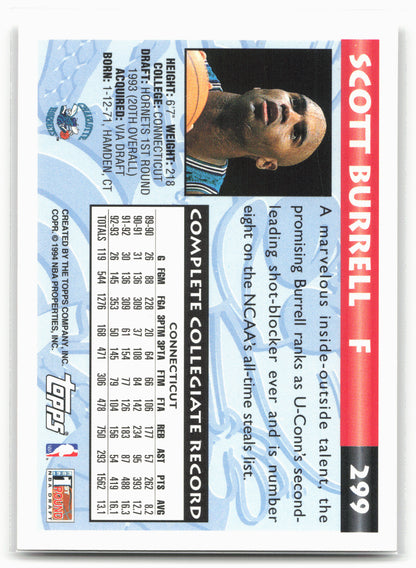 1993-94 Topps #299 Scott Burrell Gold