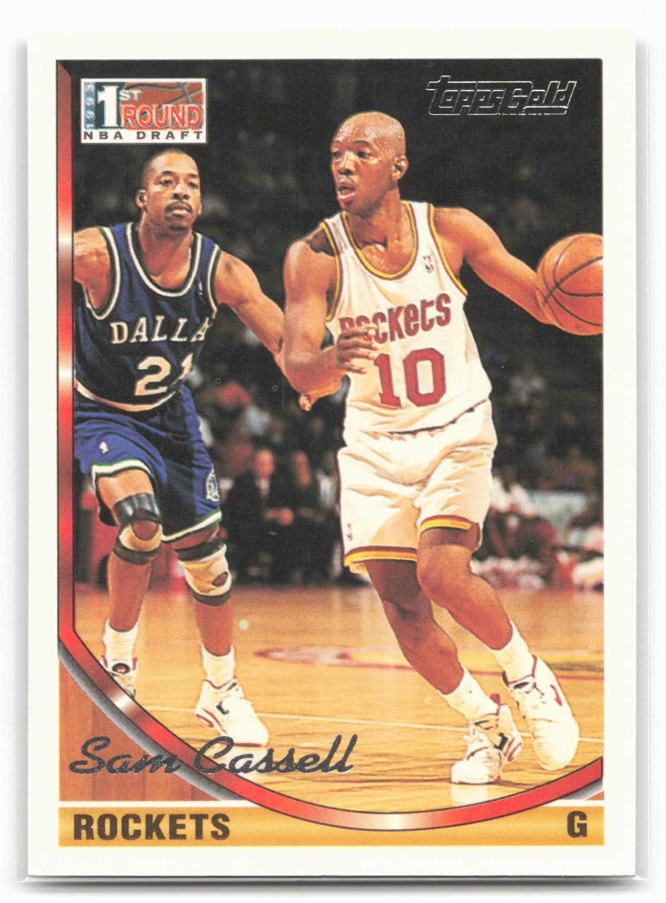 1993-94 Topps #301 Sam Cassell Gold