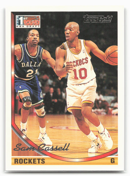 1993-94 Topps #301 Sam Cassell Gold
