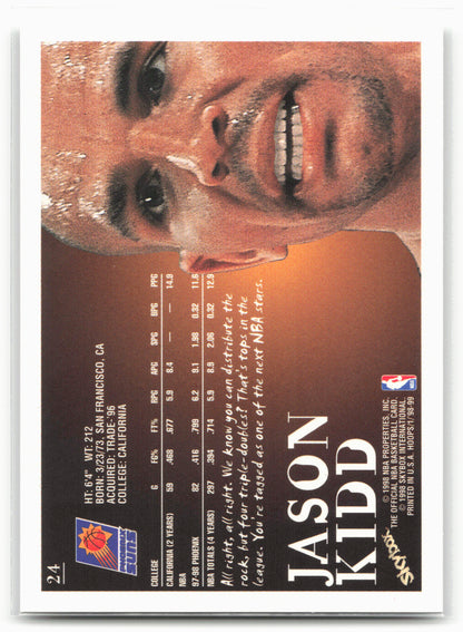 1998-99 Hoops #24 Jason Kidd