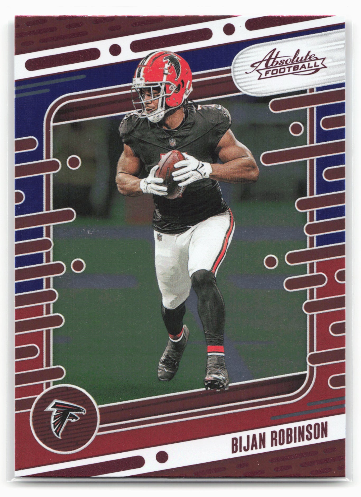 2024 Panini Absolute #5 Bijan Robinson Red and Blue
