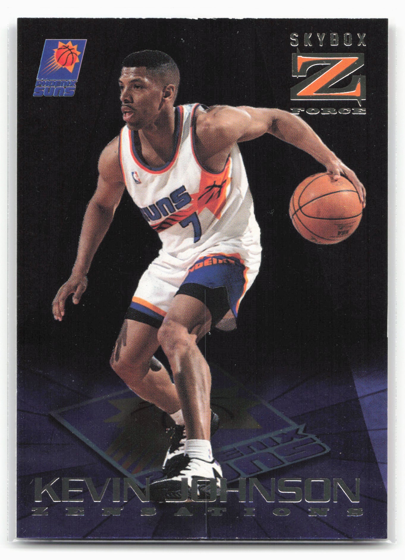 1996-97 SkyBox Z-Force #12 Kevin Johnson Zensations 24670