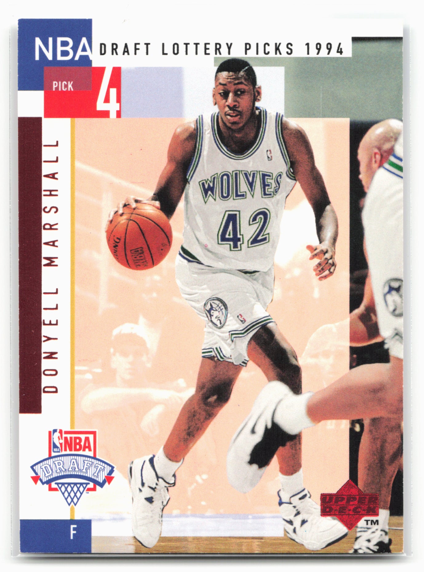 1994-95 Upper Deck #D4 Donyell Marshall NBA Draft Lottery Picks 1994