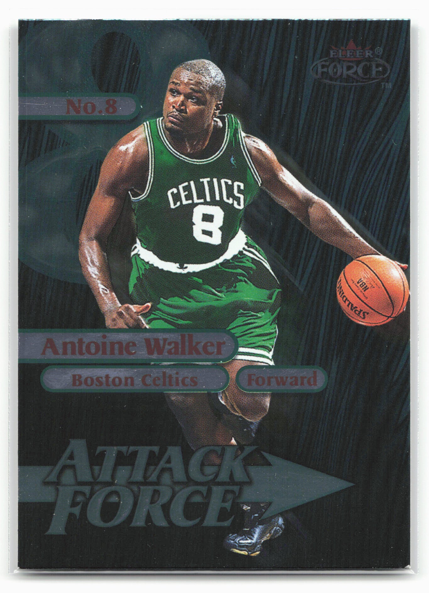 1999-00 Fleer Force #18 A Antoine Walker Attack Force