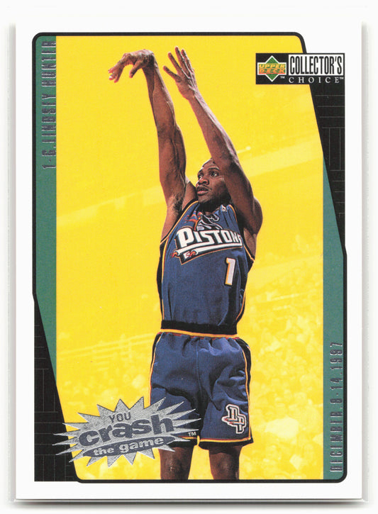 1997-98 Collector's Choice #C8b Lindsey Hunter You Crash the Game Scoring