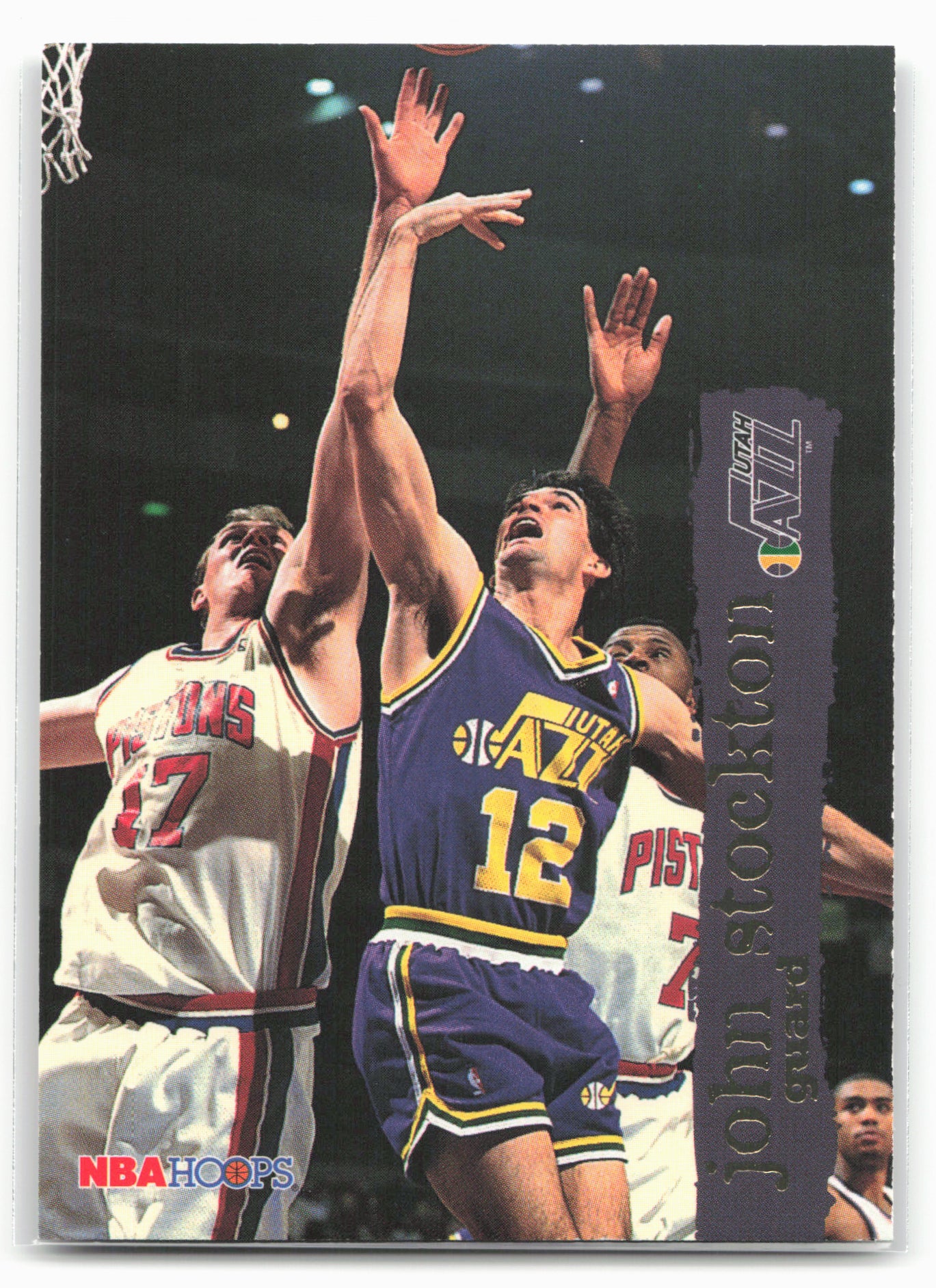 1995-96 Hoops #162 John Stockton 24714