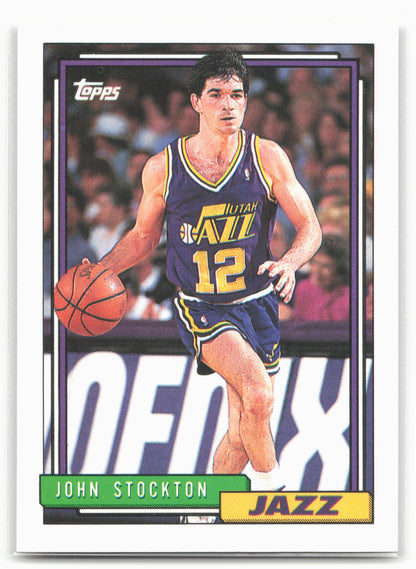 1992-93 Topps #301 John Stockton