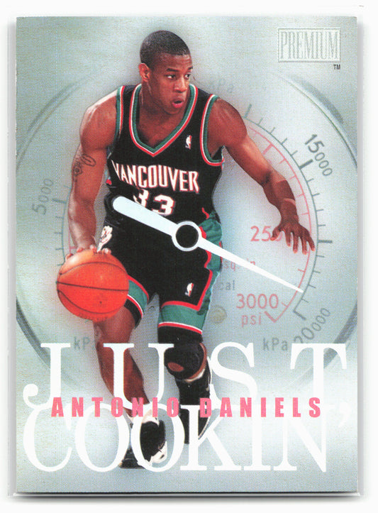 1998-99 SkyBox Premium #8 JC Antonio Daniels Just Cookin'