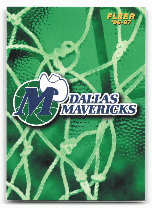 1996-97 Fleer European #156 Dallas Mavericks