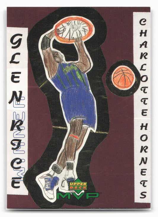 1999-00 Upper Deck MVP #W5 Glen Rice Draw Your Own Trading Card Winner