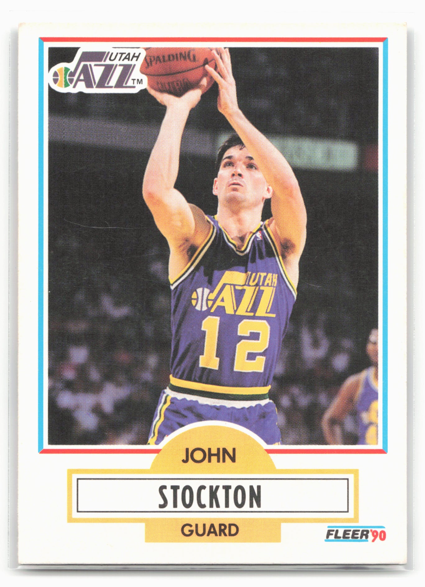 1990-91 Fleer #189 John Stockton