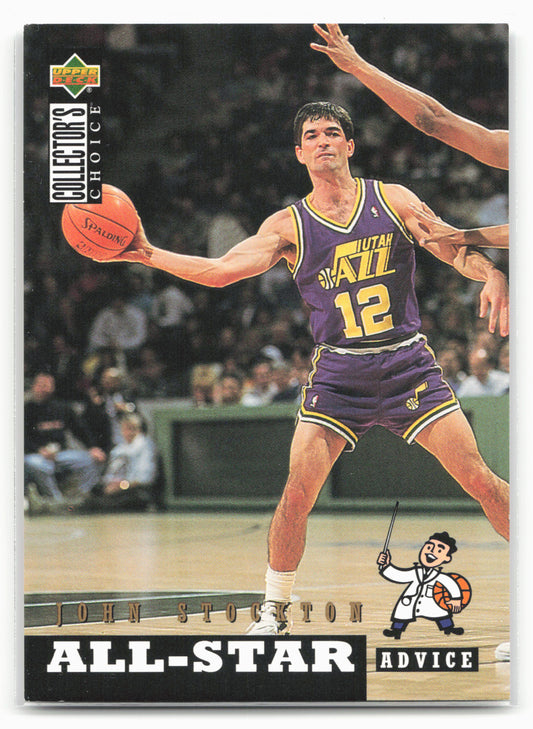 1994-95 Collector's Choice #196 John Stockton 24745