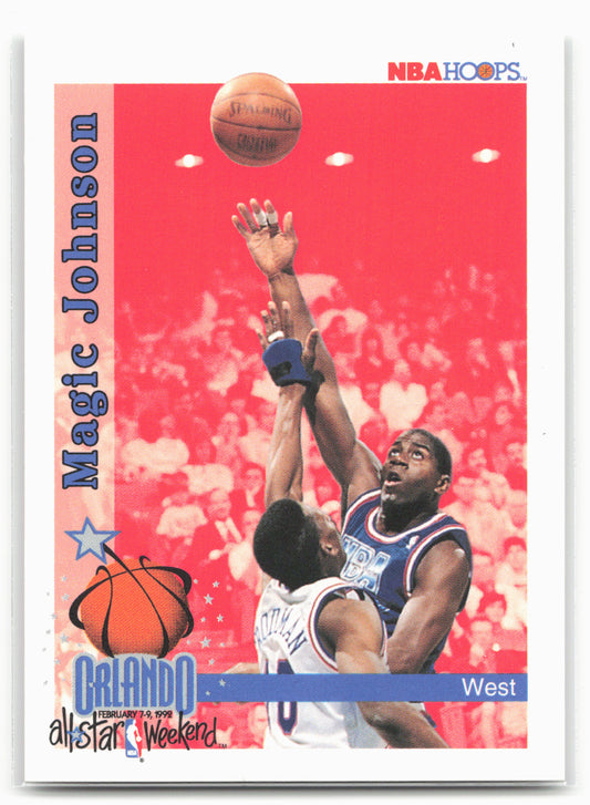 1992-93 Hoops #NNO Magic Johnson Promos